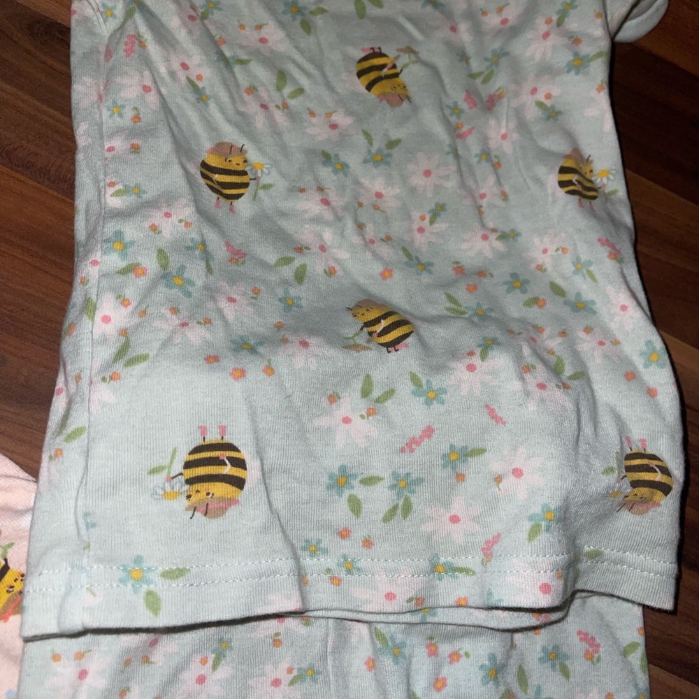 Old Navy Bee Print Kids Pajama Set